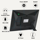 10.1-inch WiFi Digital Photo Frame with 1080P HD Touch Screen 1
